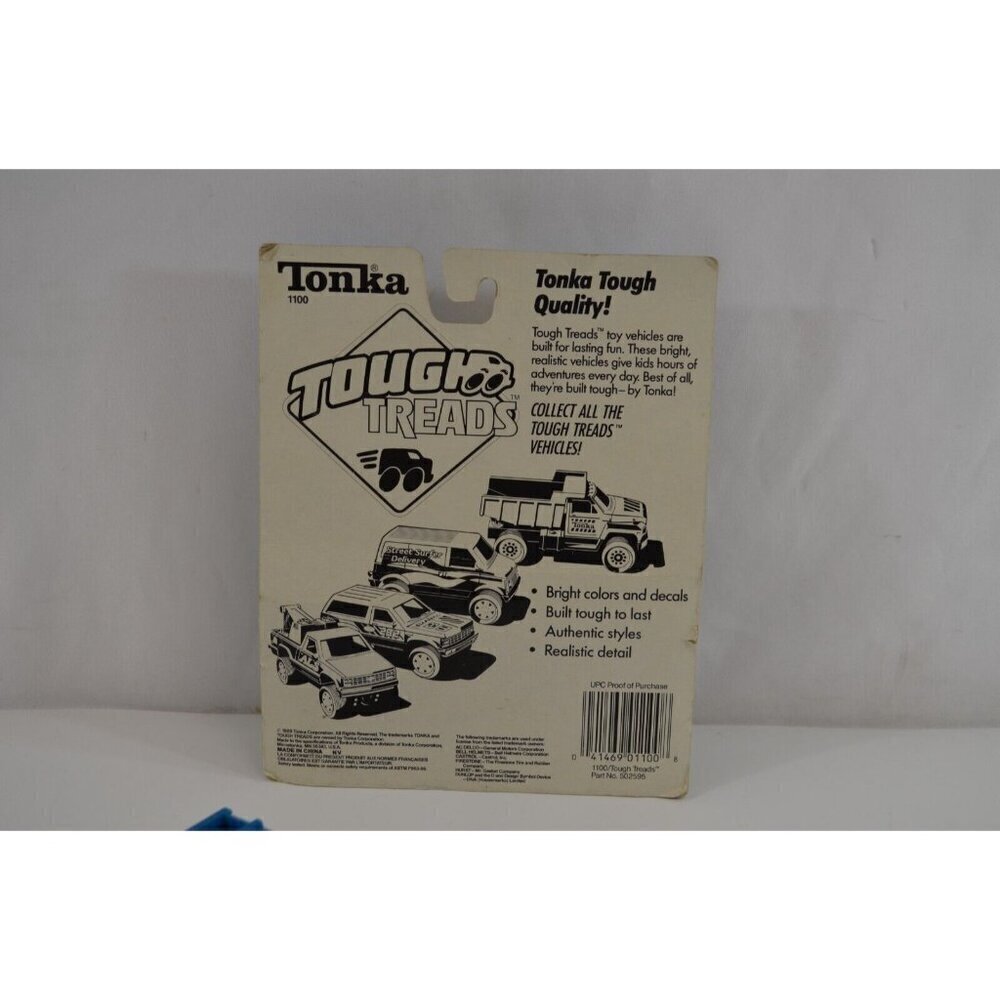 Tonka Tough Treads AL's Towing + Loose Jeep Toy Car 1100 1989 - Picture 7 of 15